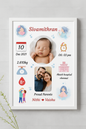 Baby Birth Personalized Frame – 8x12 inches