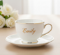 Personalized Tea Cup & Plate