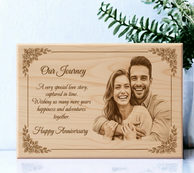 Personalized Photo Wooden Plaque