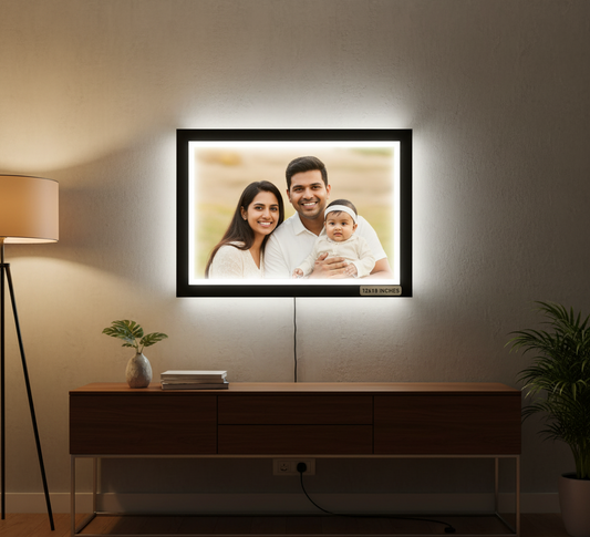 12X18 LED Photo Frame(Incl Photo Print)