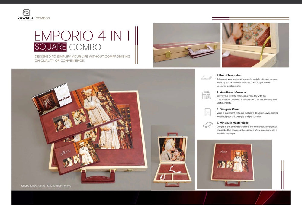 EMPORIO 4 IN 1 SQUARE COMBO