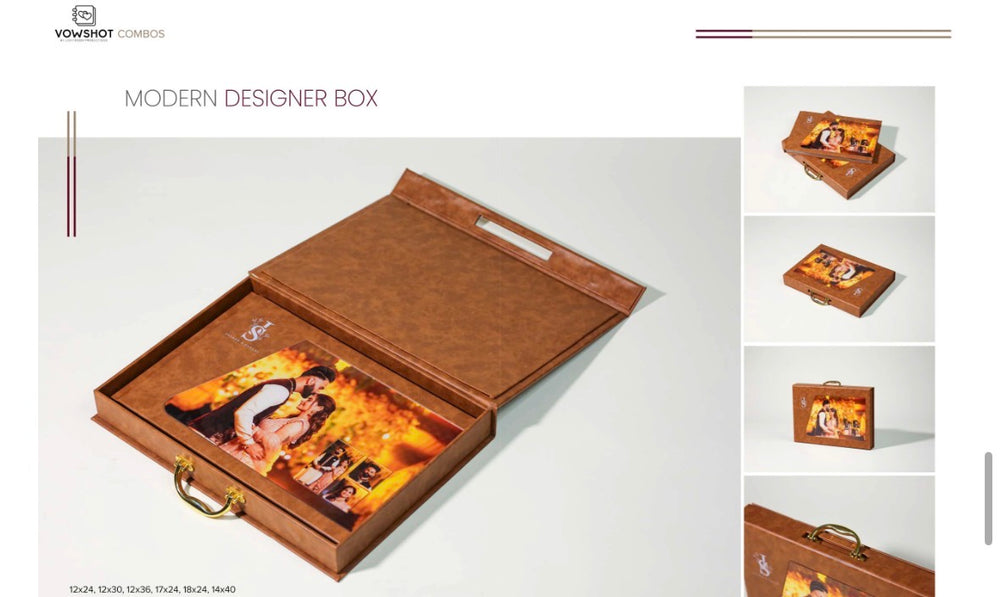 MODERN DESIGNER BOX COMBO