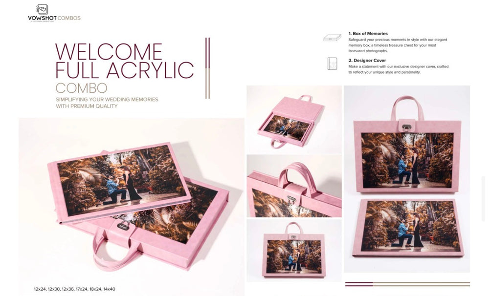 WELCOME FULL ACRYLIC COMBO