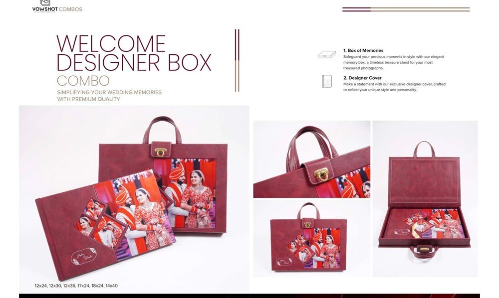 WELCOME DESIGNER BOX COMBO