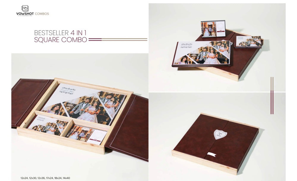 Bestseller 4 in 1 Square Combo