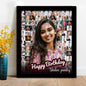 Personalized Birthday Mosaic Photo Frame – 8x12 inches