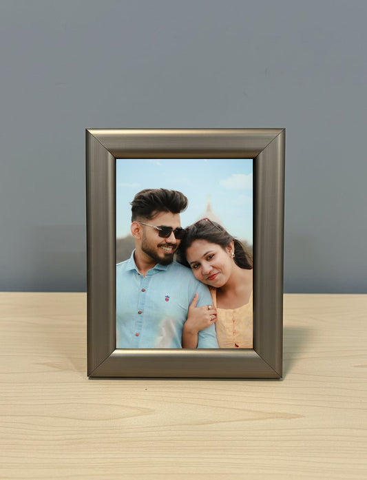 Slim Metallic Photo Frame(Incl Photo Print)