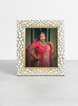 White Golden Photo Frame(Incl Photo Print)